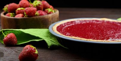 Black bottom strawberry pie recipe