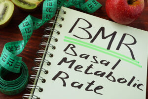 Your BMR or Basal Metabolic Rate is the total calories you burn each day without exercise.